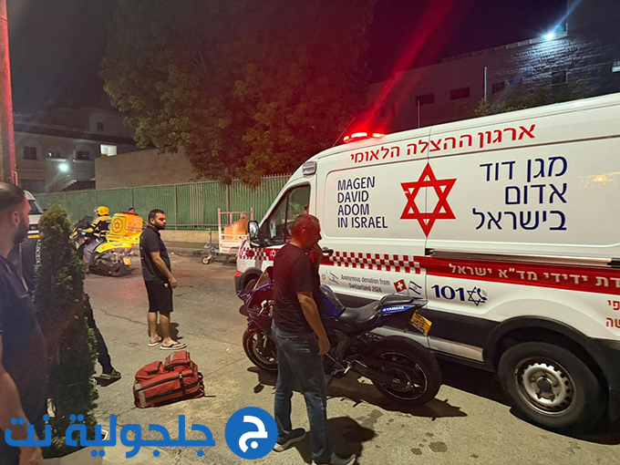 اصابة فتى بجراح متوسطة بعد تعرضه للدهس في جلجولية 